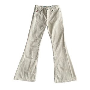 Vintage 90s Mudd Cream Flared Pants